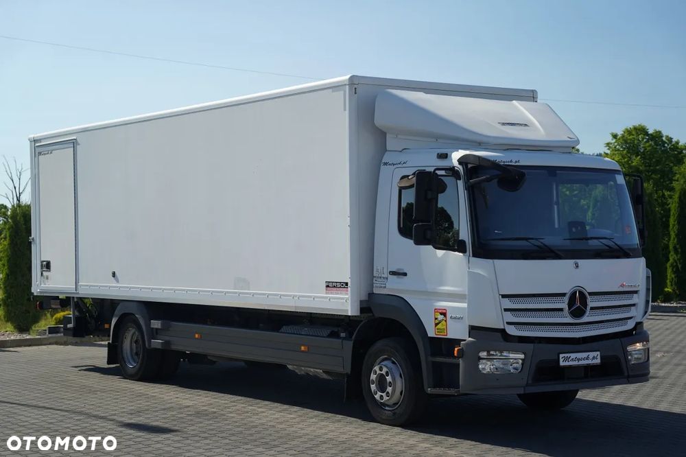 Mercedes-Benz ATEGO 1221 / 4X2 / KONTENER / WINDA DHOLLANDIA - 1 500KG / AUTOMAT / EURO 6 - 9