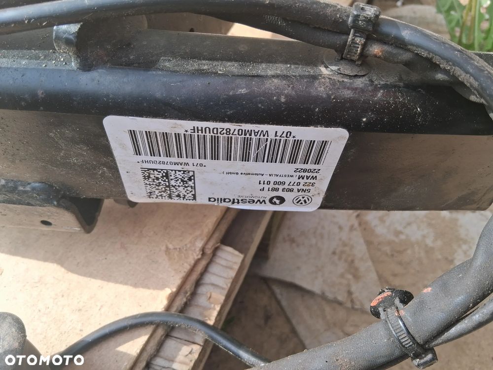 Hak holowniczy  Elektryczny  VW TIGUAN 5NA II 2 ORYGINAŁ IGŁA - 2