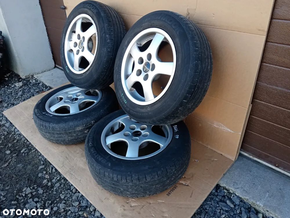 Alufelgi alusy BORBET 5X108 7J x 15H2 ET15 CB70535 - 4