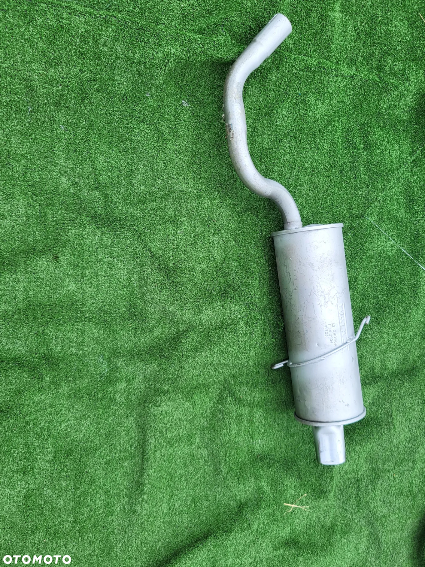 TŁUMIK końcowy  tylny  FIAT RITMO II 75 85 60 1.5 .17 DIESEL 1978-1988  tylny    W09096.  5982481 - 2