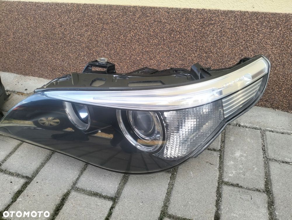 lampa lampy prawa bmw 5 e60 e61 xenon dynamic - 2