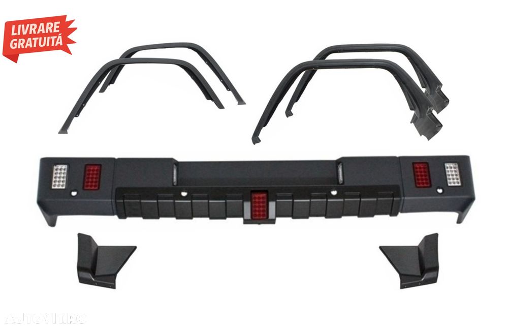 Bara Spate cu Prelungire Aripi Extensii Aripi Mercedes G-Class W463 (1989-2013) G6- livrare gratuita - 1