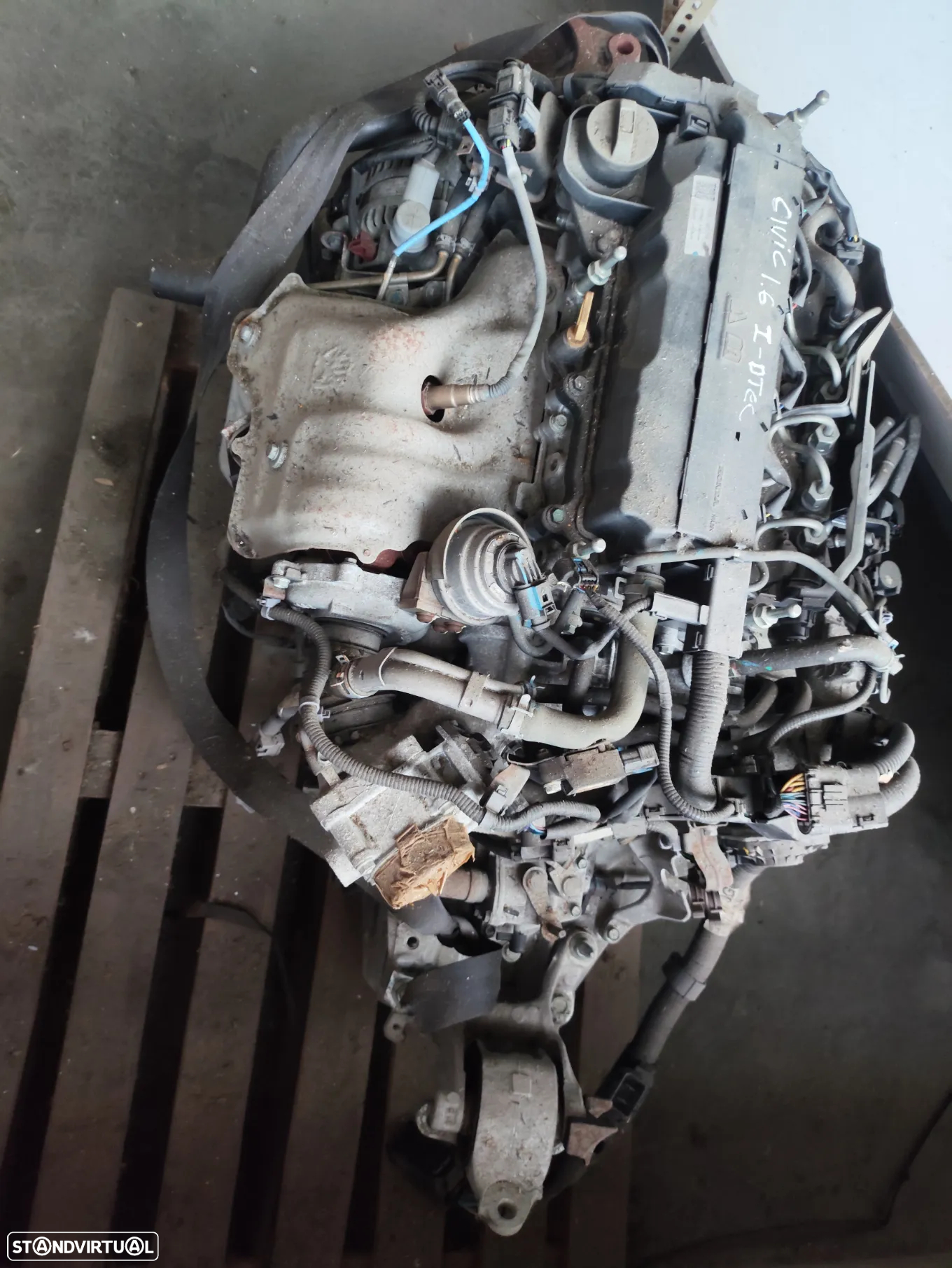 Motor Honda Civic 1.6i-DTEC 120Cv 2012-2016 Ref: N16A1 - 3