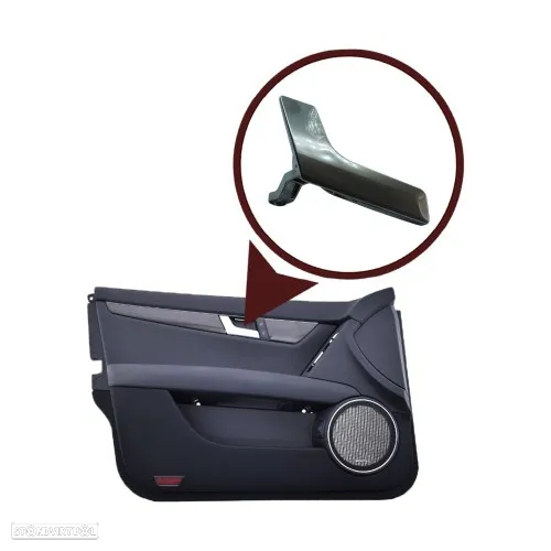 Puxadores de porta cromados dos Mercedes Classe C W204 X204 NOVOS - 2