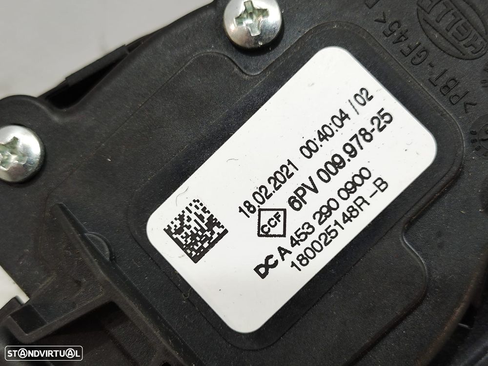 Pedal De Acelerador Original Elétrico Smart Forfour EQ 453 A4532900900 - 8