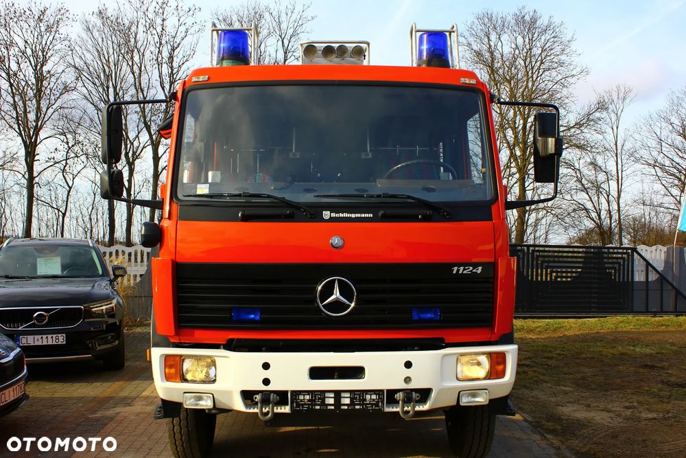 Mercedes-Benz 1124AF Samochód Specjalny -Pożarniczy  napęd 4x4 Mały Przebieg 32 tyś km  Stan Perfekt - 4