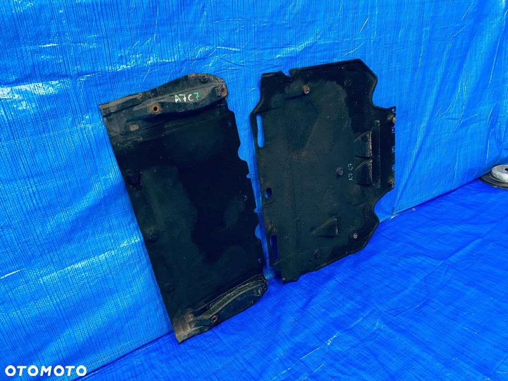 OSŁONY OSŁONA PŁYTA PODWOZIA POD SILNIK SKRZYNIĘ ŚRODKOWA AUDI A6 A7 S7 C7 4G 2011- ; 4G0863822C 4G0863821F ORYGINAŁ - 8