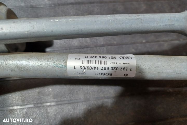 Ansamblu stergatoare parbriz volan pe stanga 8E1955023D 8E1955023D Au - 3