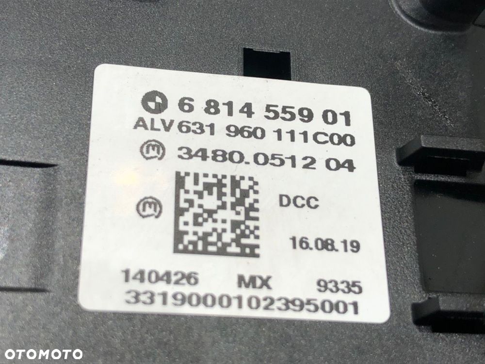 PRZEŁĄCZNIKI KIEROWNICY  MINI MINI CLUBMAN (F54) 2014 - 2022 Cooper S ALL4 141 kW [192 KM] benzyna - 6