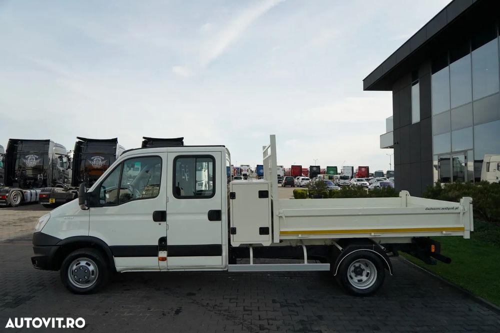 Iveco DAILY 35-130 / BASCULATOR / CU DOUA OPȚIUNI - 7 LOCURI / DOUĂ LOCURI / MANUAL / IMPORTAT - 14