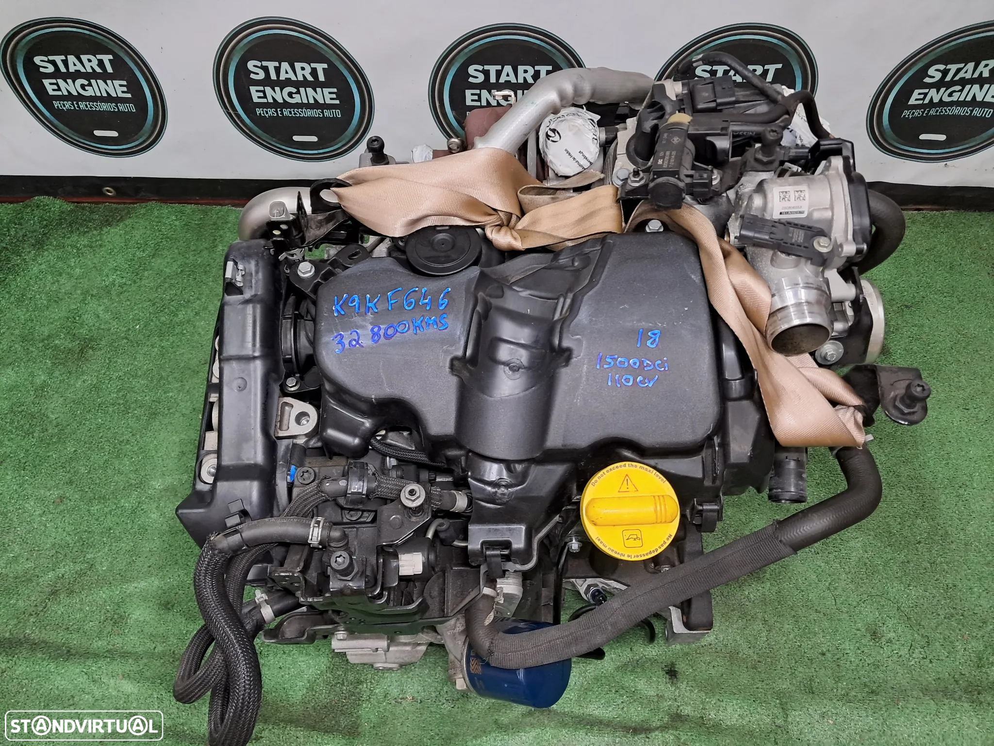 Motor 1.5 Dci 110 cv K9k646 Megane III Scenic Captur laguna - 4