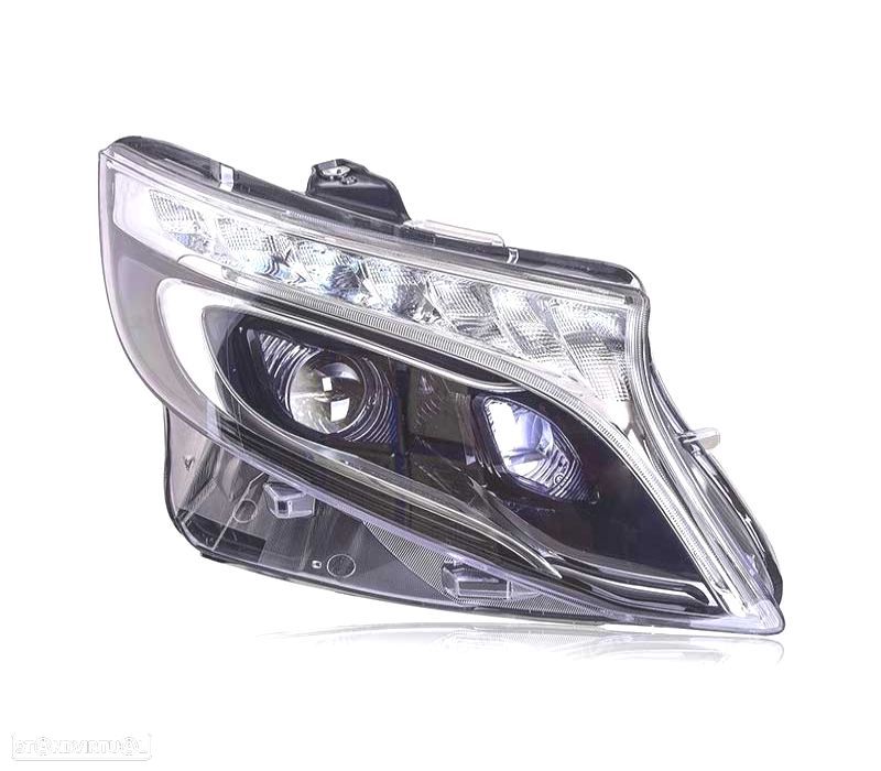 FARÓIS MERCEDES VITO V CLASE W447 14-20 FULL LED - 4