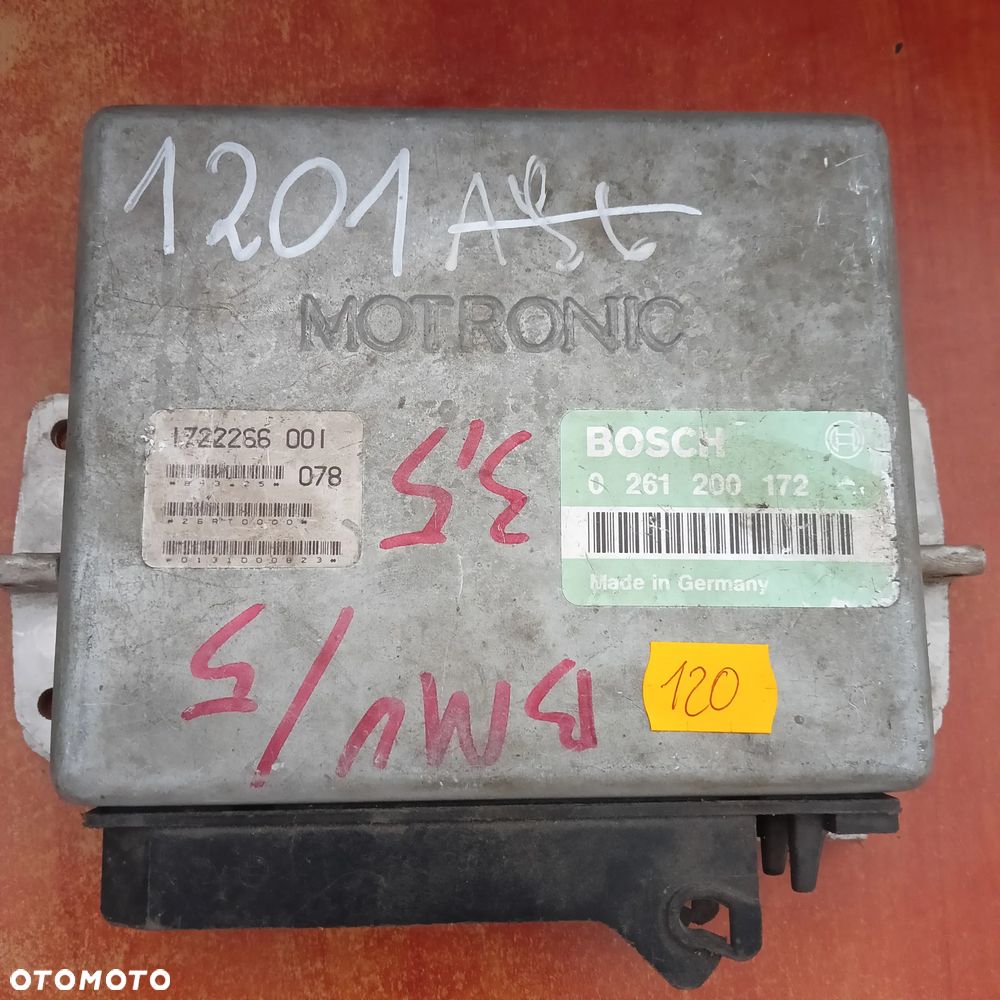 STEROWNIK SILNIKA 0261200172 BMW E30 E34 - 1
