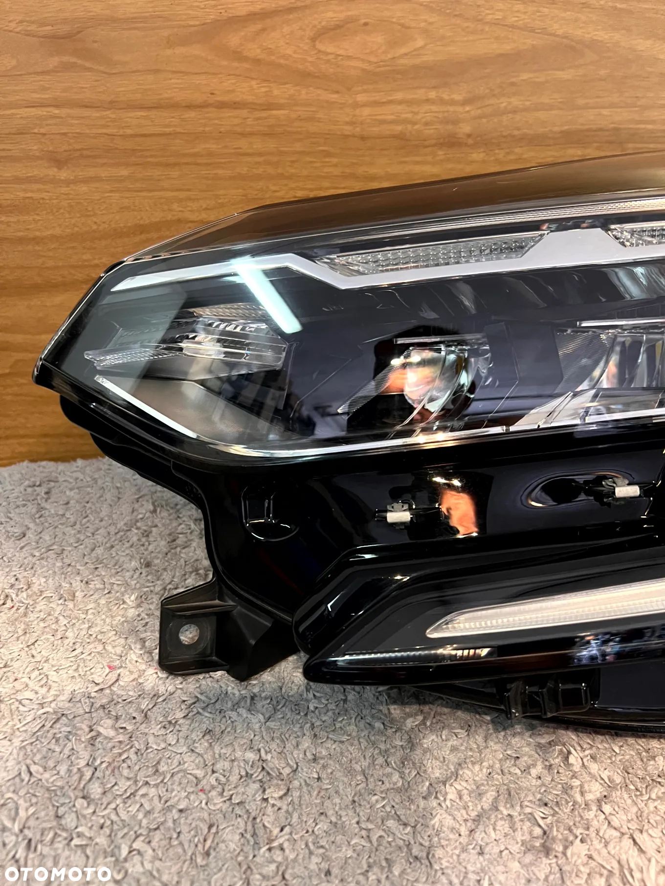 RENAULT CAPTUR II 2019-2023 LAMPA LEWY PRZÓD LEWA PRZEDNIA REFLEKTOR LED ORYGINAŁ EUROPA 260601693R - 3