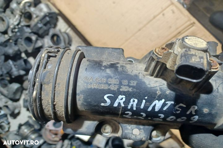 Tubulatura intercooler CU 2 SENZORI A6460901837 Mercedes-Benz Sprinte - 5