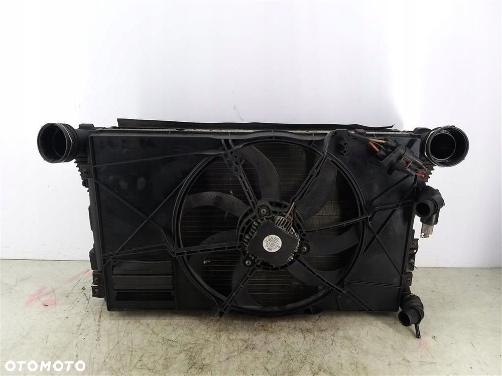Chłodnica z wentylatorem INTERCOOLER VW Golf Plus 1.9TDI 105KM 2003-2008R - 2