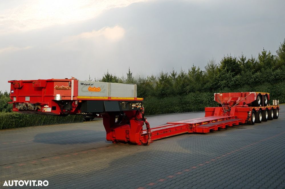 Nooteboom EURO -111-25-ID ȘASIU JOS / EXTENSIBIL / INTERDOLL / SUPORT / 7 AXE / AXE DE DIRECȚIE / SAF / CAPACITATE DE ÎNCĂRCARE: 74.000 KG! - - 2