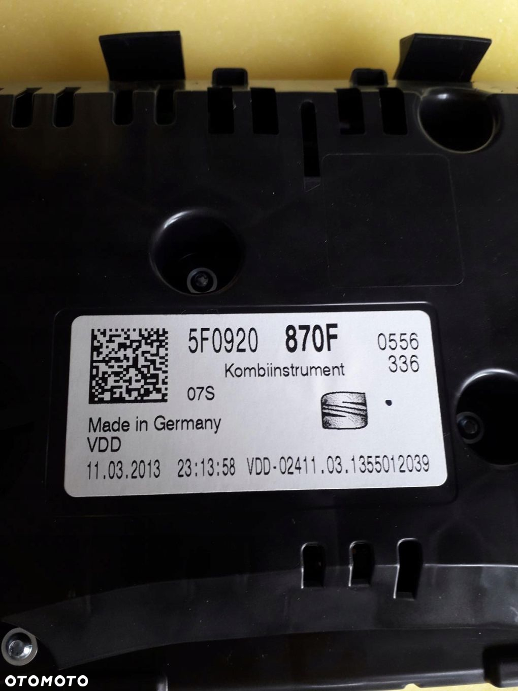 Licznik zegary 5F0920870F Seat Leon III - 3