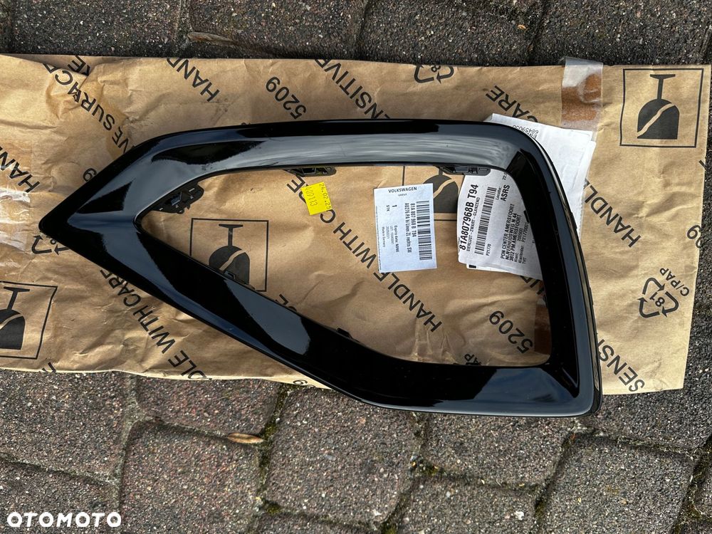 audi q2 lift kratka zderzaka prawy tył 81a807968b - 1