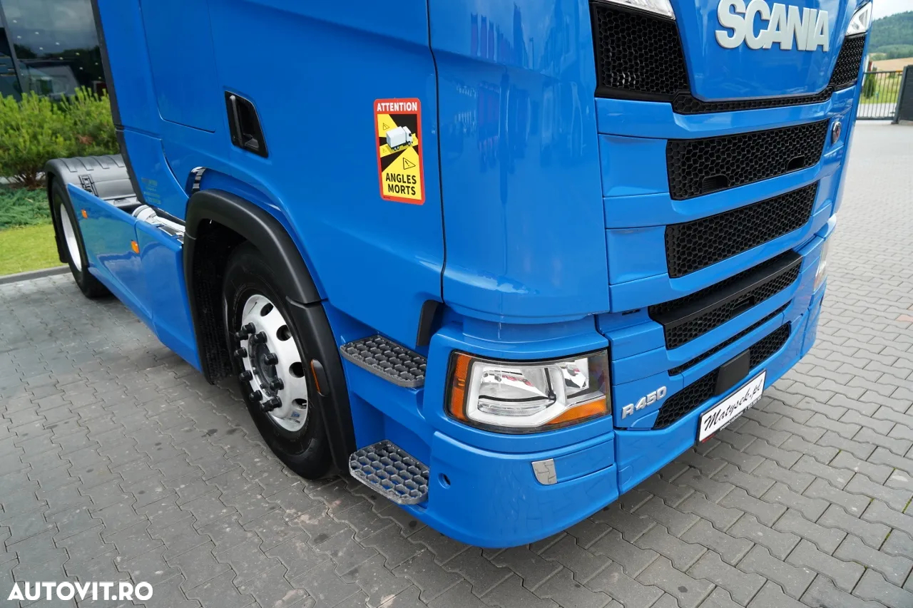 Scania R 450 / RETARDER / SISTEM HIDRAULIC / ADR AT / RĂCIRE I-PARK / JANTE DIN ALIAJ / 2021 / CONTRACT DE SERVICE POST-SERVICE - 9