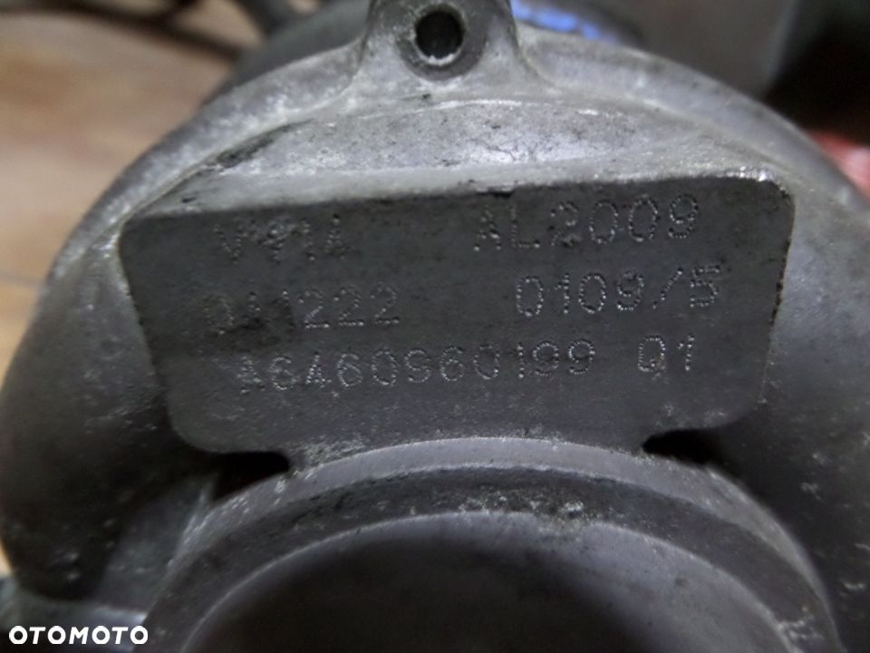 3963 TURBOSPREZARKA VITO W639 2.2 CDI - 3