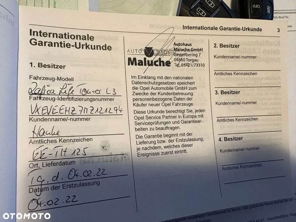 Opel Zafira Life 2.0 D L Tourer - 32