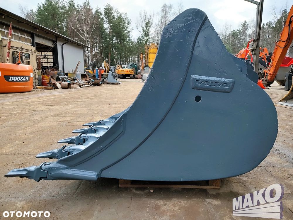 Łyżka Volvo 120cm do koparki Miller fi 65 - 2