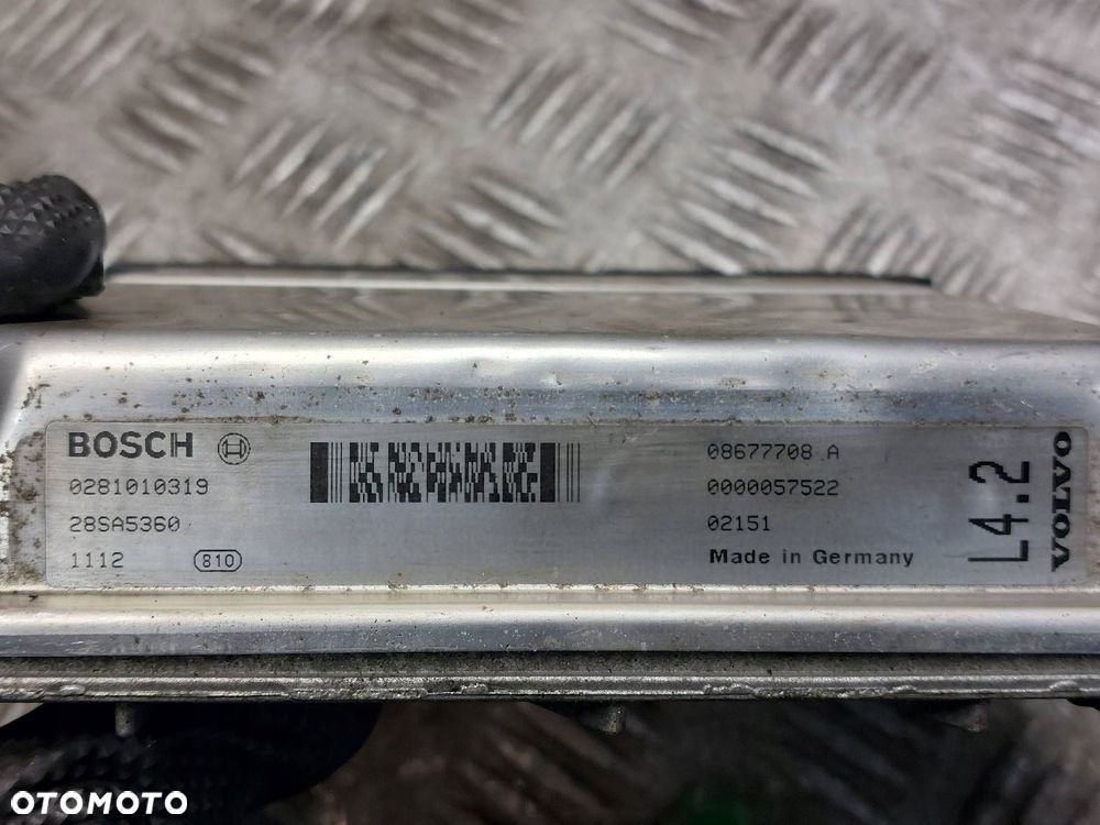 ZESTAW STARTOWY VOLVO S80 I 2.4 D5 0281010319 8645716 P08671223 8671224 - 2