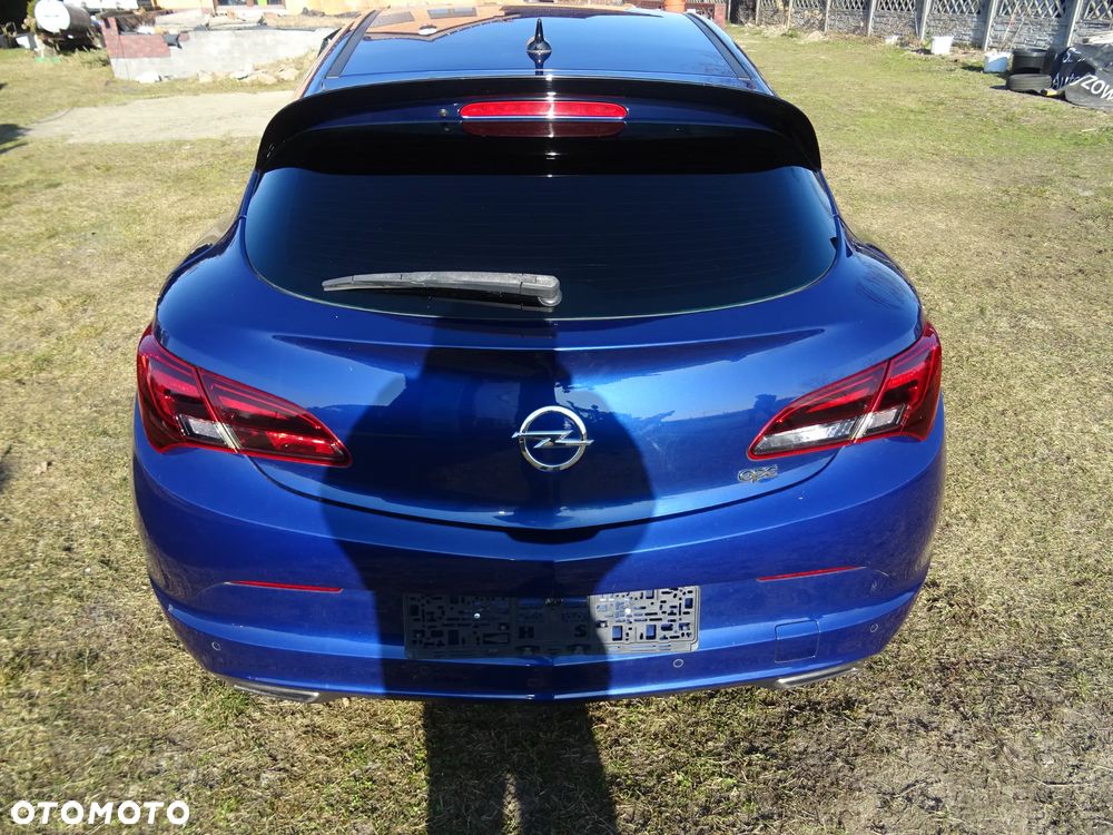 OPEL ASTRA J OPC GTC COUPE KLAPA TYŁ TYLNA SPOILER Z22N - 1