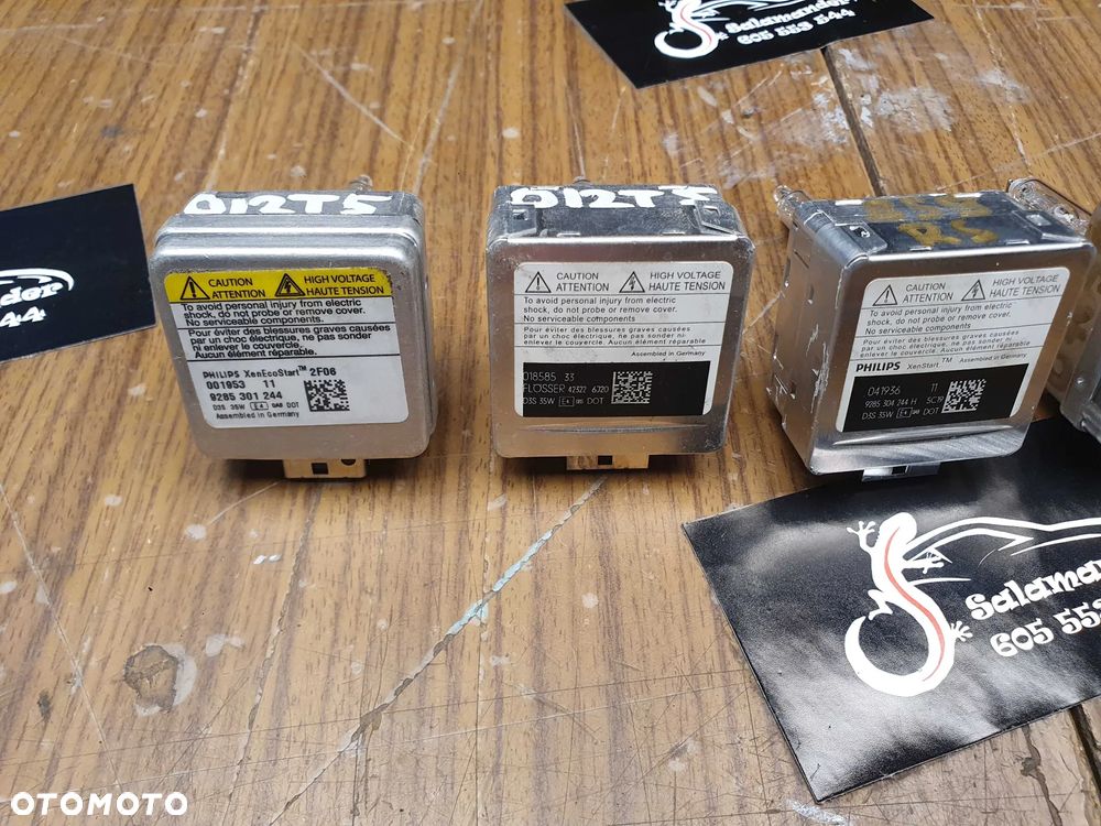 Zarnik Zarowka Zarowki Xenon D3S D1S 35W PHILIPS OSRAM Audi A4 A5 A6 Q5 VW - 4