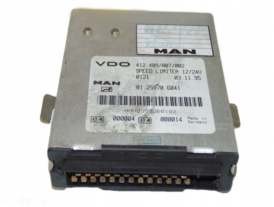 STEROWNIK KOMPUTER OGRANICZNIK PRĘDKOŚCI 81259706041 MAN M2000 L2000 - 1