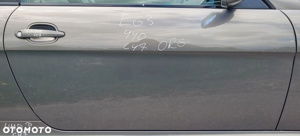 DRZWI PRAWE BMW E63 E64 440 STRARUS METALIC ORG LAKIER