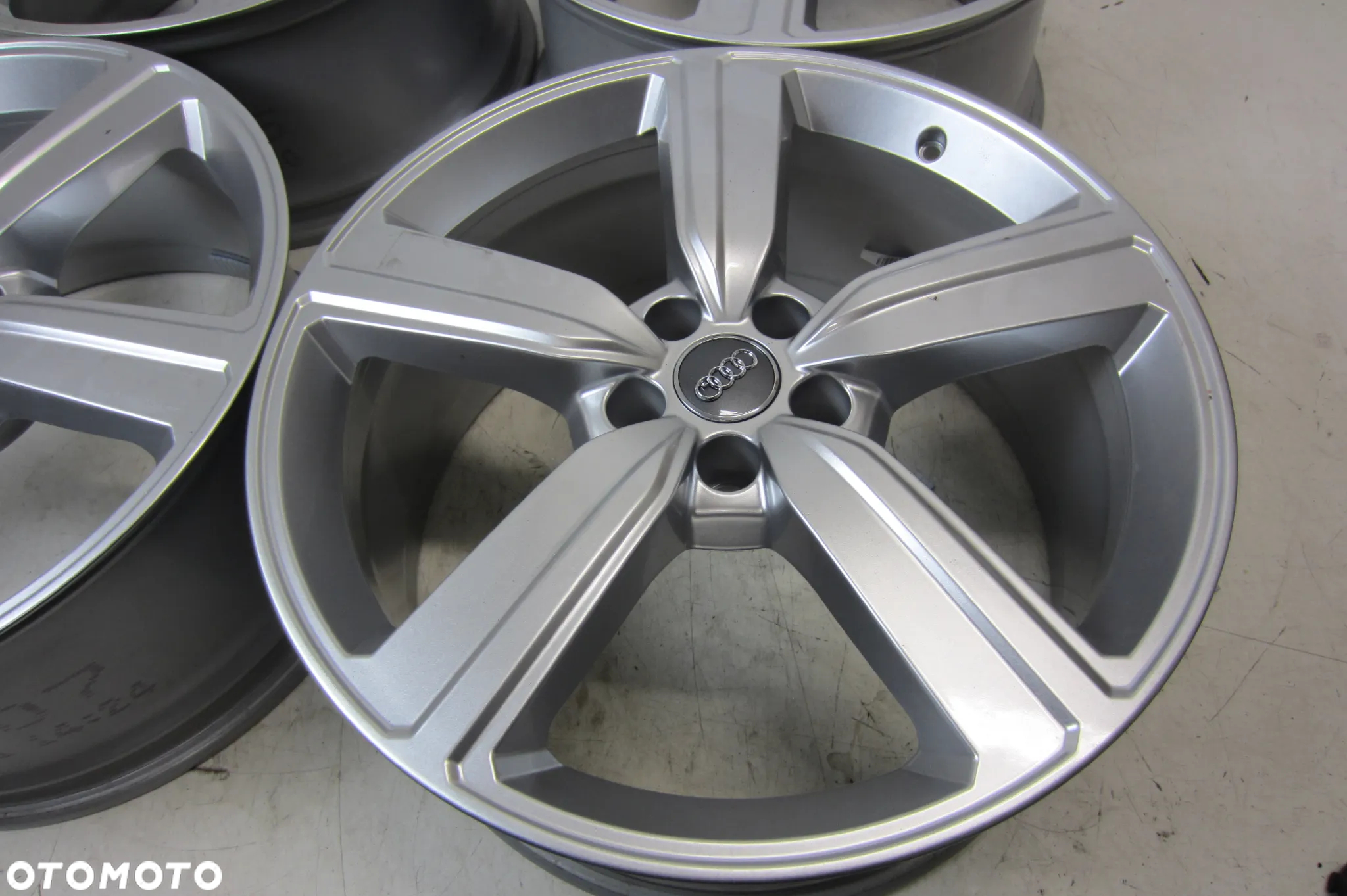 FELGI ALUMINIOWE 20 AUDI A4 B8 B9  A5 A6 C7 A7 A8 ALLROAD Q3 Q5 NOWY MODEL ET39 ORYGINAŁ NOWE - 6