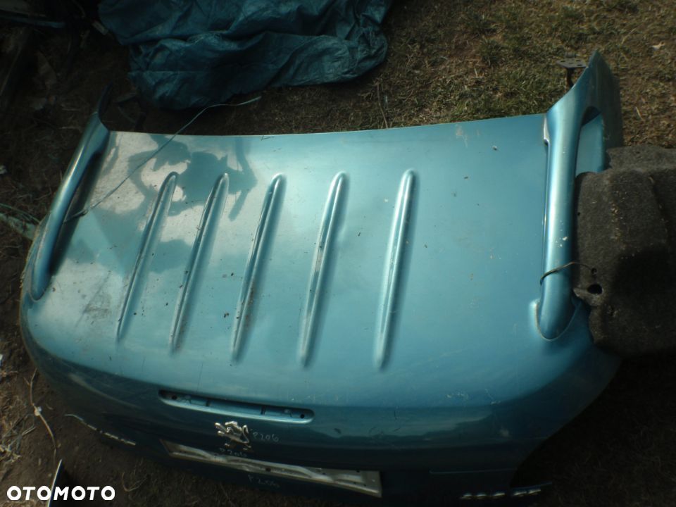 klapa tylna tył peugeot 206 cc 206cc posiadam wszystkie części - 1
