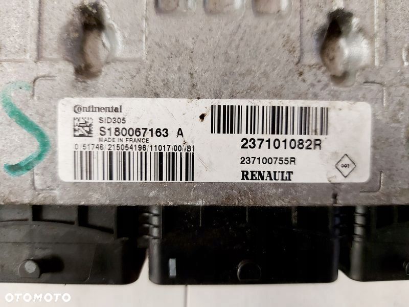 nissan juke f15 1.5 dci komputer sterownik silnika ecu 237101082r - 2