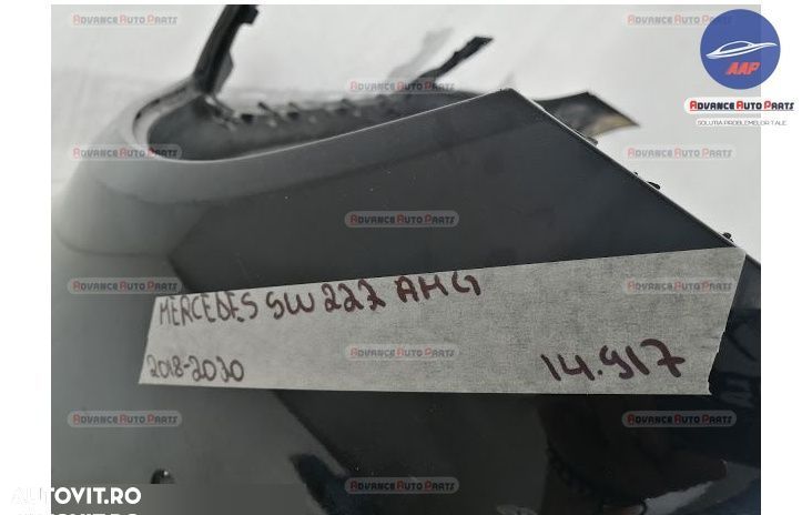 Bara Fata originala cu senzori parktronic si spalatori Mercedes-Benz - 7