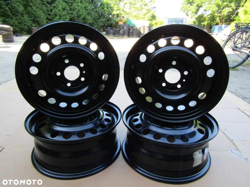 4x NOWE Felgi 15 Opel Meriva A B Zafira A Astra H III Vectra B / 6j 5x110 ET43 - 15