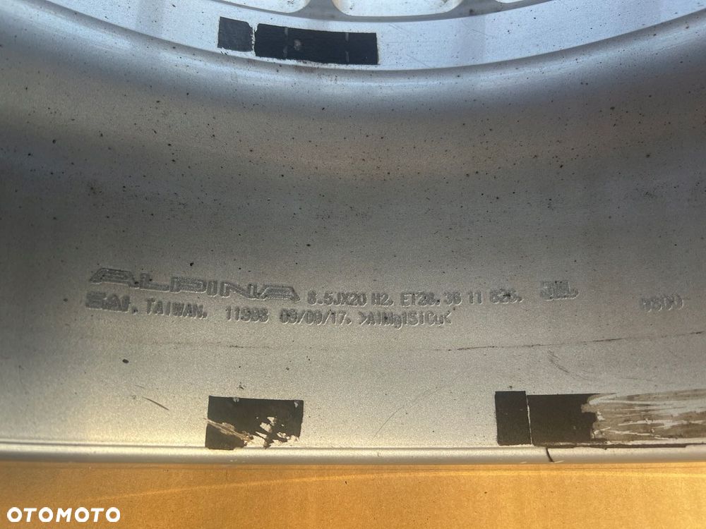 FELGA ALU ALUMINIOWA BMW ALPINA G30 G11 G12 20 ET28 PRZEDNIA FA2273 - 6