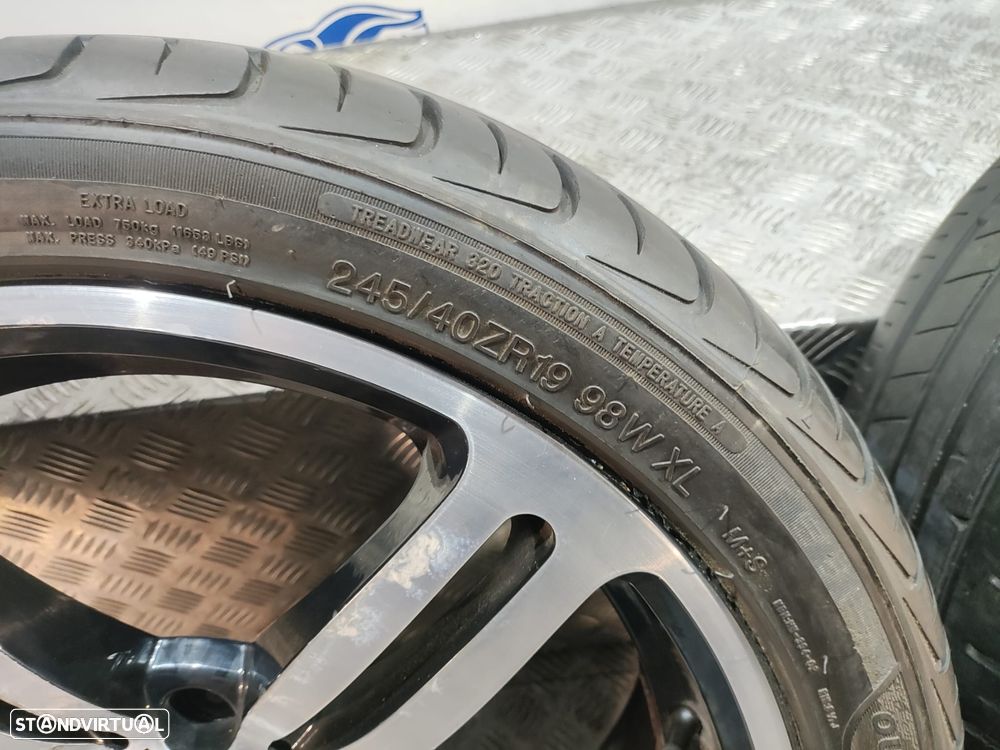 Conjunto de 3 jantes 19 M6 Não originais BMW Serie 6 E63 E64 5x120 8,5J ET12 9,5J ET17 - 7