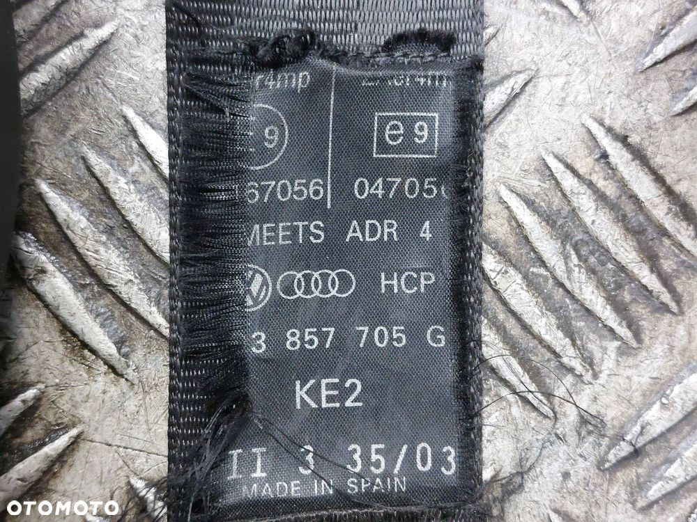 ZESTAW AIRBAG KOKPIT DESKA PASY PODUSZKI MODUŁ POLO IV 3D 6Q4857705J - 10