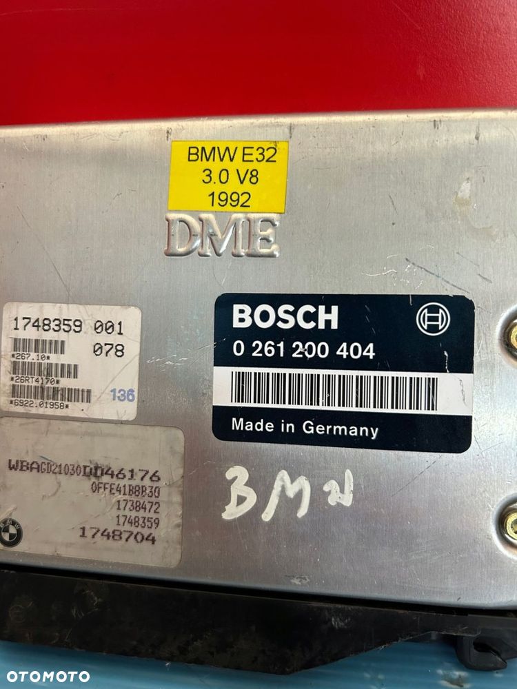 KOMPUTER STEROWNIK SILNIKA BMW E32 3.0 1992 0261200404 - 2