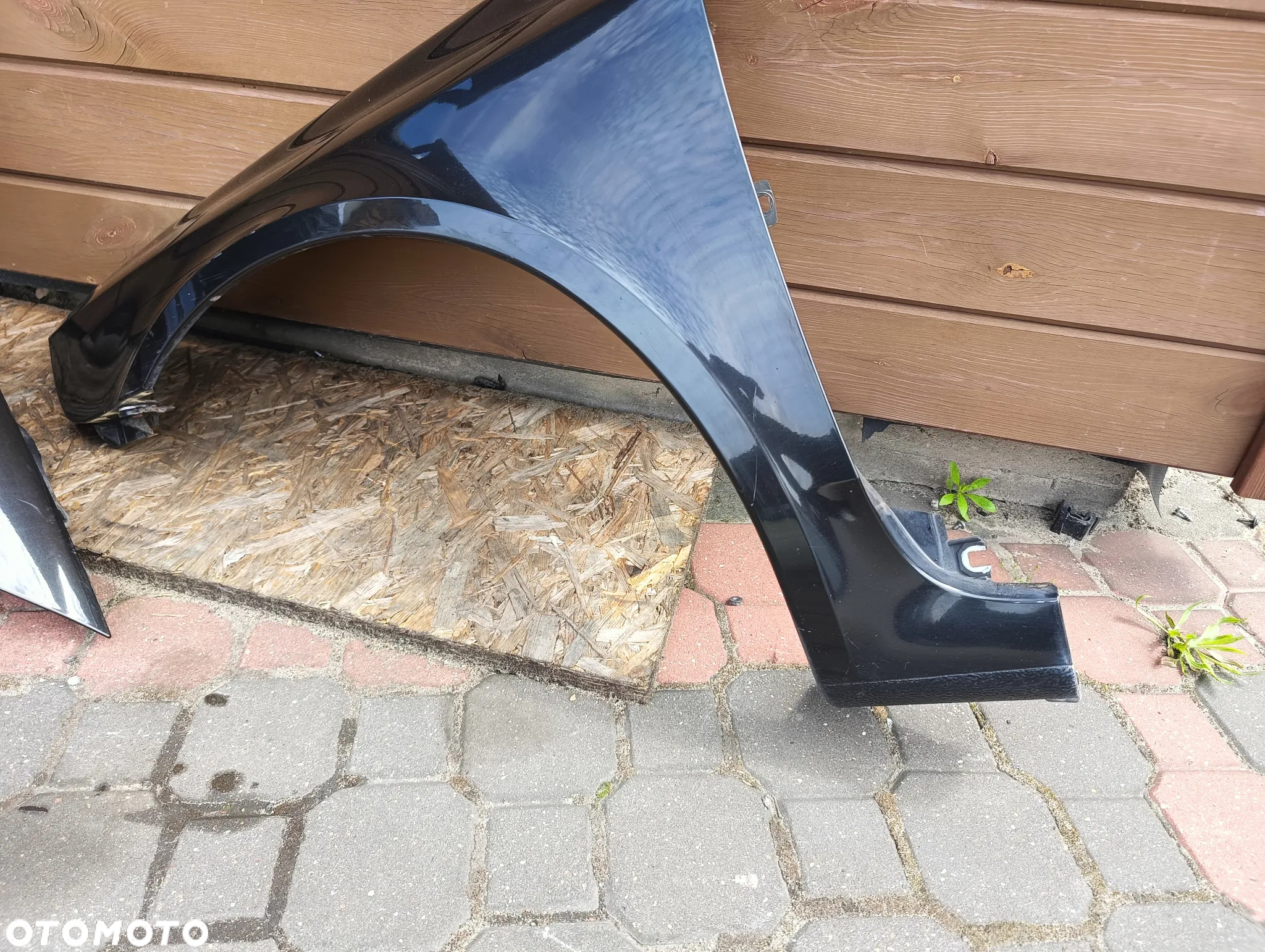 Błotnik prawy przód lewy przód renault laguna Ii LIFT nv676 czarny - 3