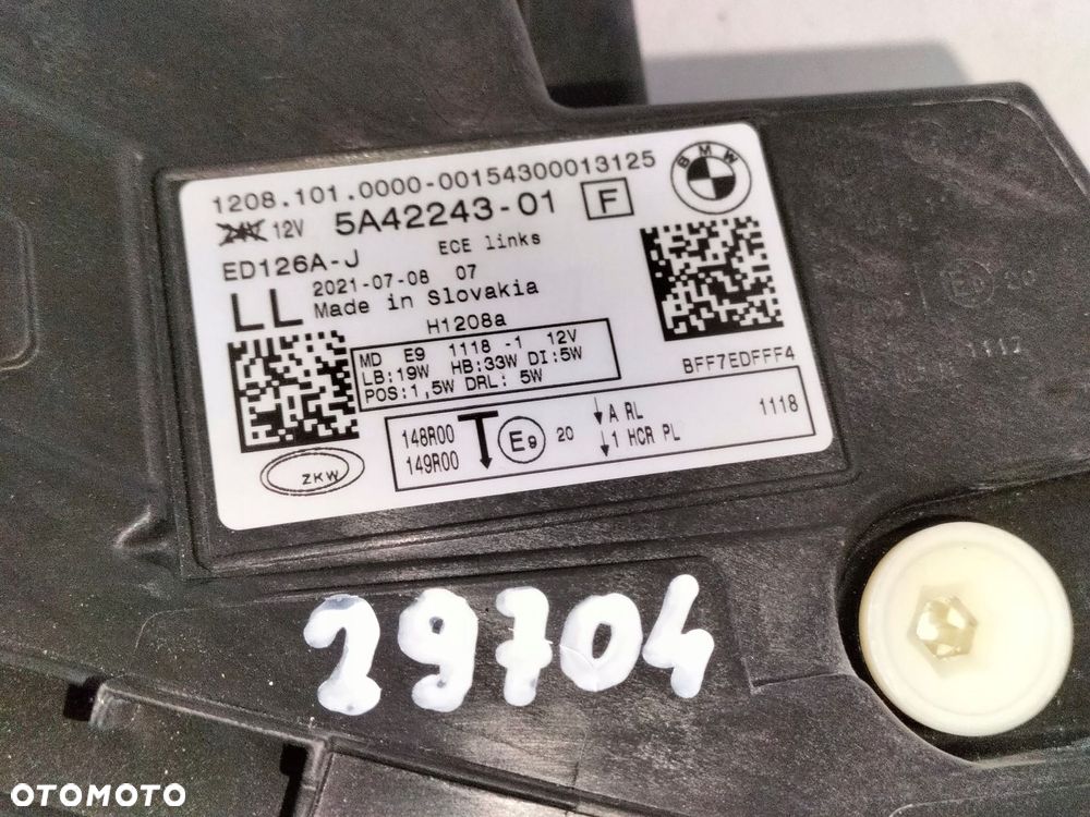 Lampa przednia lewa BMW 2 U06 ACTIVE TOURER 21- - 7