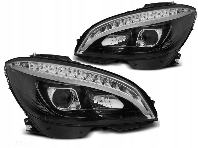 Reflektor Lampa Day line light LED Tube Neon Tuning Mercedes C KLASA w 204 - 1