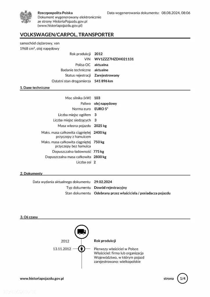 Volkswagen Transporter T5 TDI L2H1 - 22