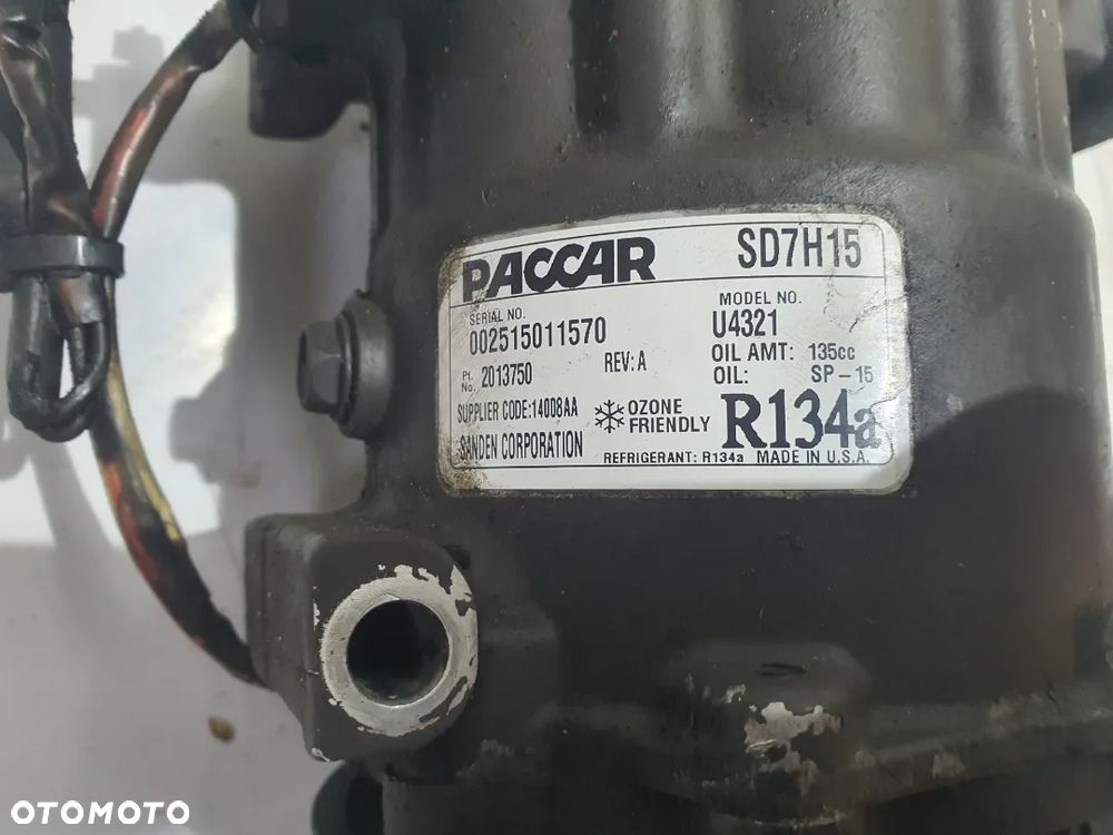 SPRĘŻARKA KLIMATYZACJI PACCAR DAF 106 SD7H15 R134a 2013750 - 4