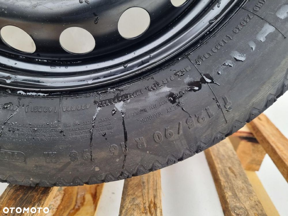KOŁO DOJAZDOWE Mercedes CLK W209 _ dojazdówka 125/90 R16 5x112 2094000402 - 5