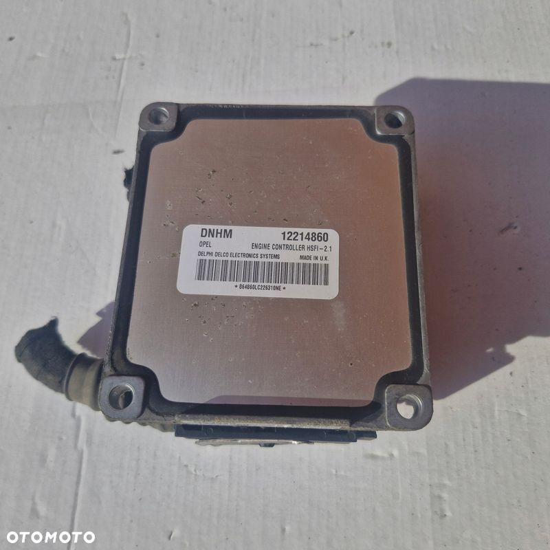 KOMPUTER STEROWNIK SILNIKA OPEL ASTRA G 2 II 12214860 - 1