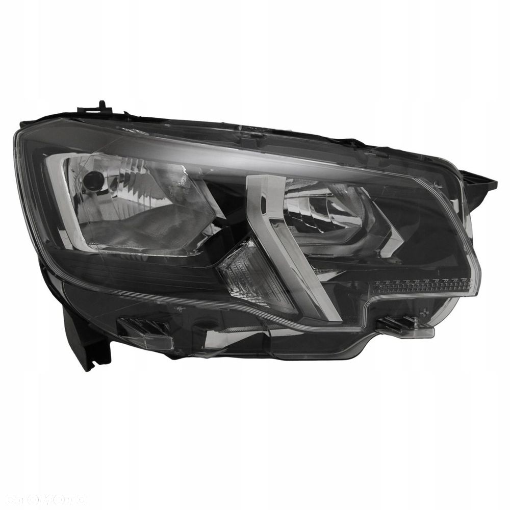 Reflektor Lampa Przód Peugeot Rifter Partner k9 III 3 2018-2023 kpl - 3