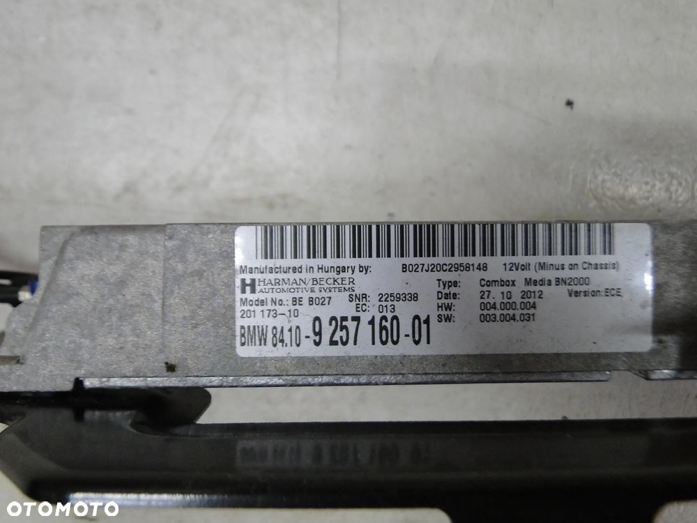 BMW X6 E71 LIFT MODUŁ STEROWNIK BLUETOOTH EUROPA - 4